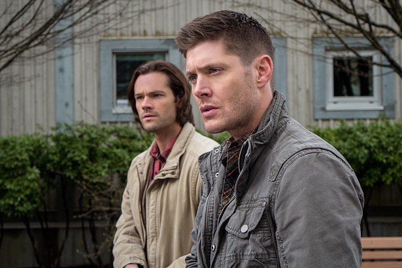 Supernatural -- "Don't Call Me Shurley" -- Image SN1120A_0158.jpg -- Pictured (L-R): Jared Padalecki as Sam and Jensen Ackles as Dean -- Photo: Liane Hentscher/The CW -- ÃÂ© 2016 The CW Network, LLC. All Rights Reserved