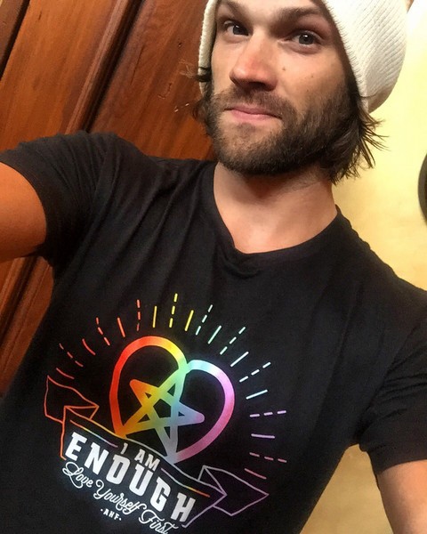 jared padalecki "I Am Enough" Campaign